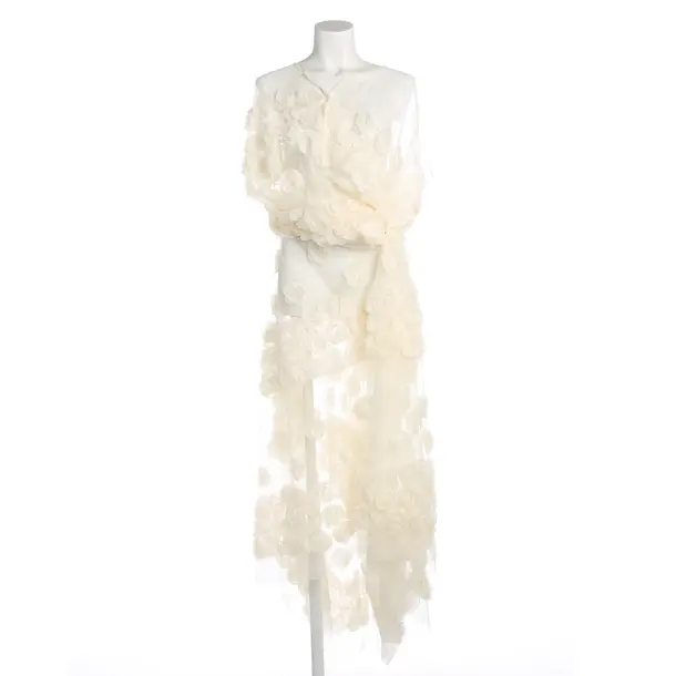 Cocktailkleid, in Cream, Polyester, Norma Kamali