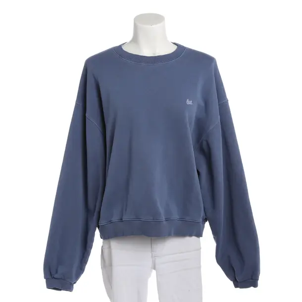 Sweatshirt, in Blau, Baumwolle, Erl