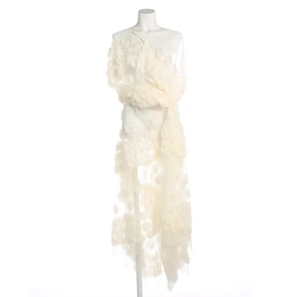 Cocktailkleid, in Cream, Polyester, Norma Kamali