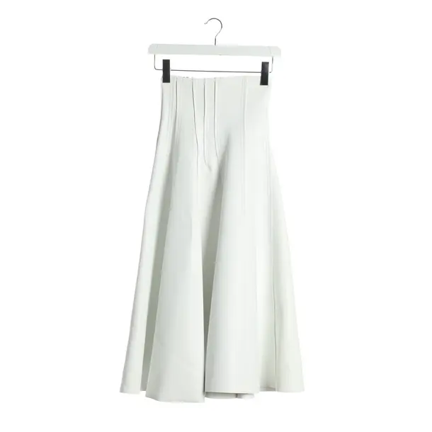 Rock, in Hellgrau, Polyurethan, Norma Kamali