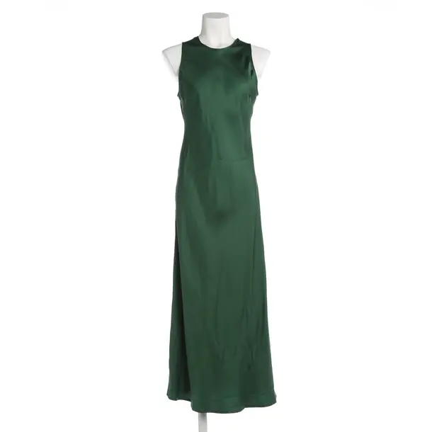 Cocktailkleid, in Grün, Seide, Asceno