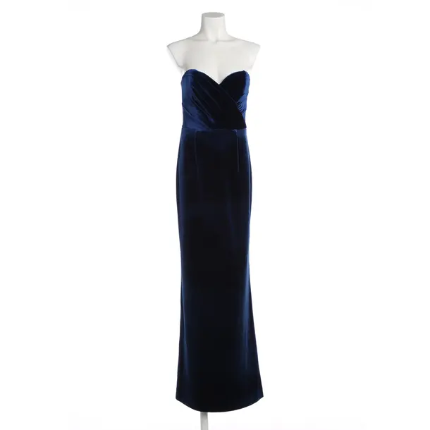 Cocktail Dress, in Navy, Polyester, Rebecca Vallance