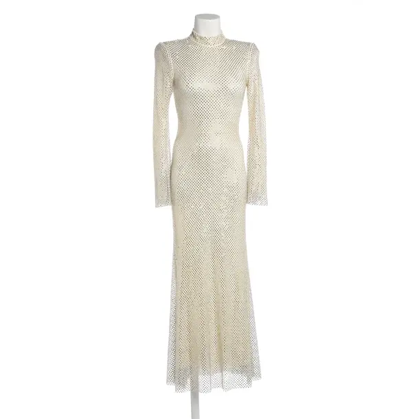 Abito da cocktail, in Crema, Poliestere, autoritratto