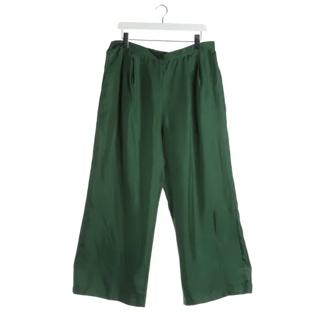 Pants, in Green, Silk, Asceno
