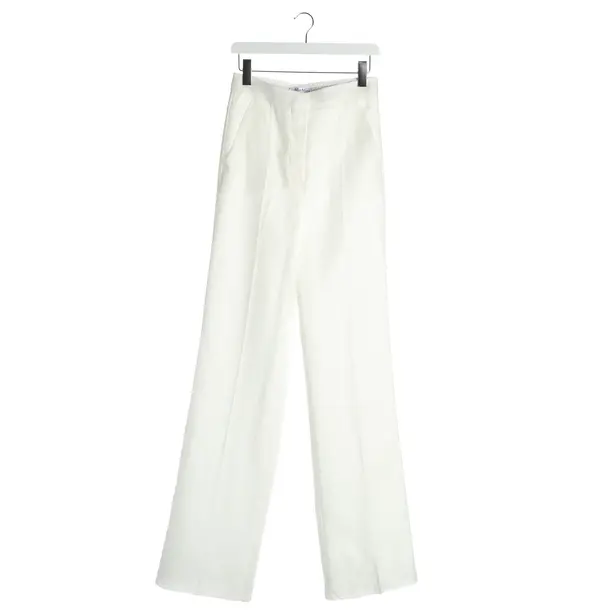 Pants, in White, Linen, Max Mara