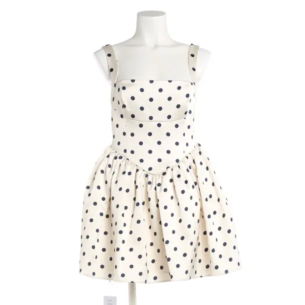 Cocktail Dress, in Cream, Polyester, self-portrait