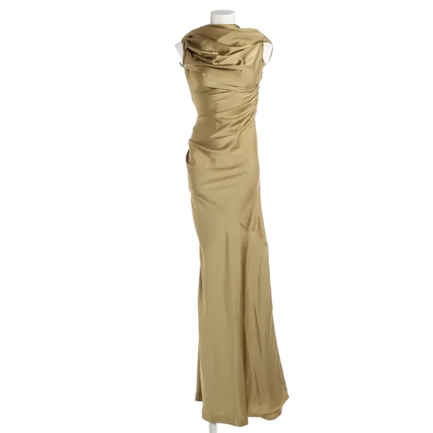 Cocktail Dress, in Olive Green, Polyester, Entire Studios