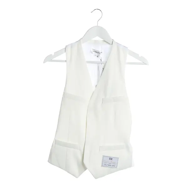 Weste, in Weiß, Polyester, Victoria Beckham