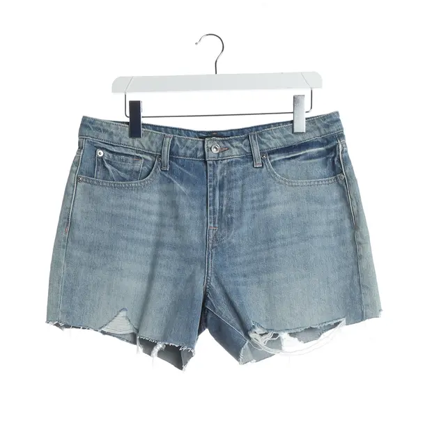 Shorts, in Blau, Baumwolle, 7 for all mankind