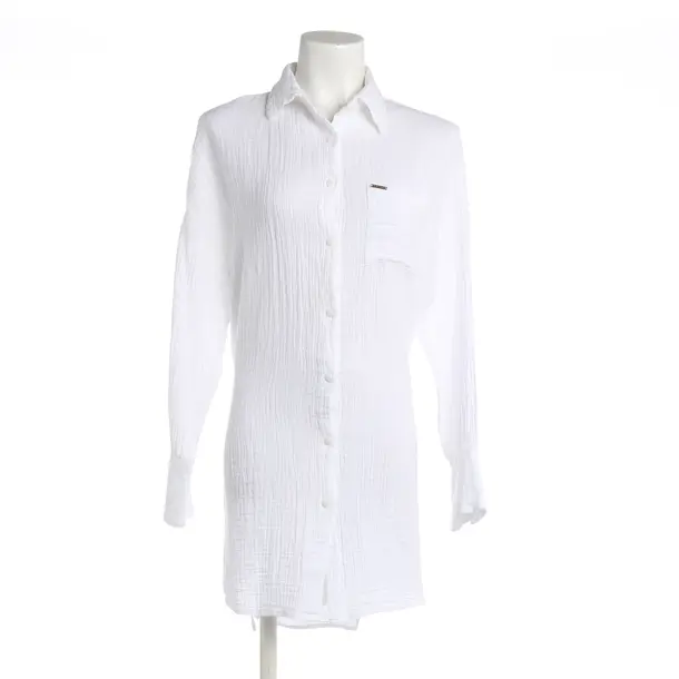 Dress, in White, Cotton, Melissa Odabash