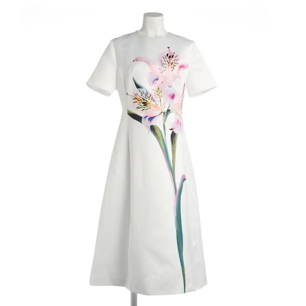 Leo Lin Kleid 40 Mehrfarbig - Mehrfarbig - Damen - Pre-Loved Designer Fashion - Leo Lin Second Hand Designer Shop