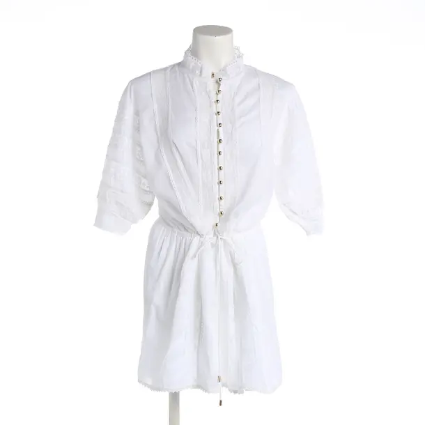 Dress, in White, Cotton, Melissa Odabash