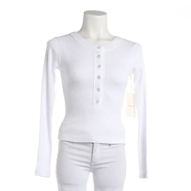 Long Sleeve Shirt, in White, Cotton, Citizens of Humanity