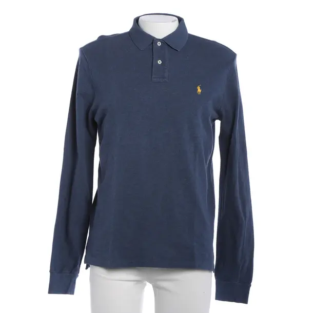 Long Sleeve Shirt, in Blue, Cotton, Polo Ralph Lauren