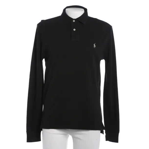 Long Sleeve Shirt, in Black, Cotton, Polo Ralph Lauren