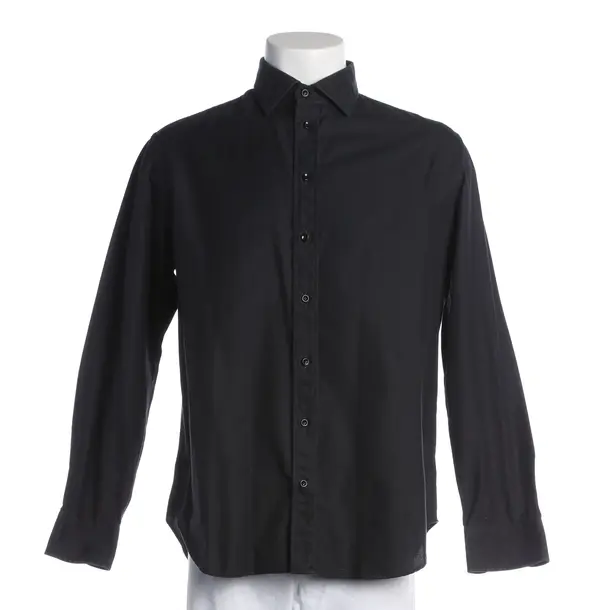 Camicia, in Blu, Cotone, Armani Collezioni