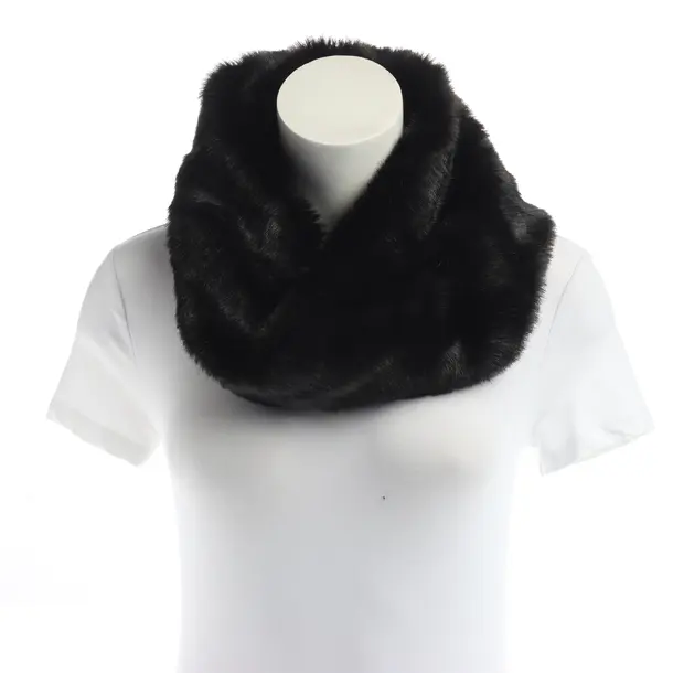 Scarf, in Black, Modacrylic, Marc Cain