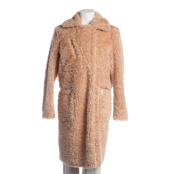 Winter Coat, in Peach, Polyester, Marc Cain