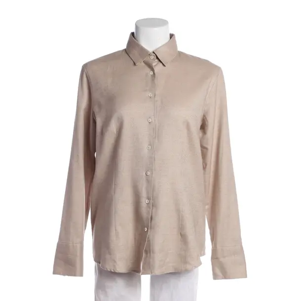 Bluse, in Camel, Baumwolle, Van Laack