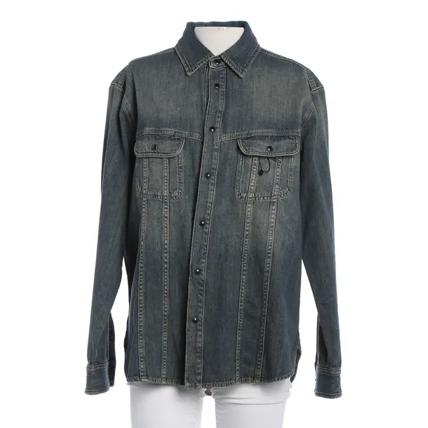 Jeanshemd, in Blau, Baumwolle, Saint Laurent