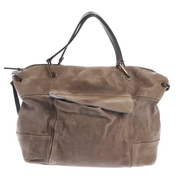 Borsetta, in Marrone, Pelle, Brunello Cucinelli