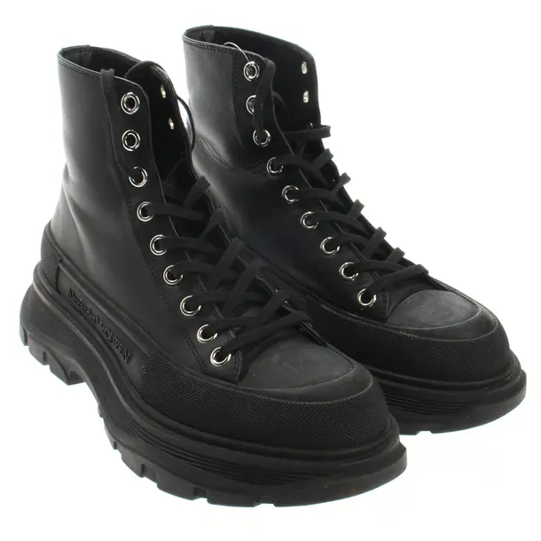 Boots, in Black, Alexander McQueen