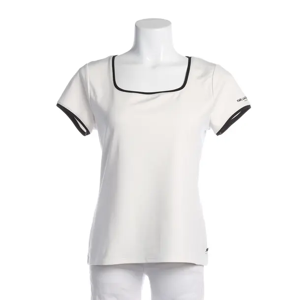 Shirt, in White, Polyester, Karl Lagerfeld