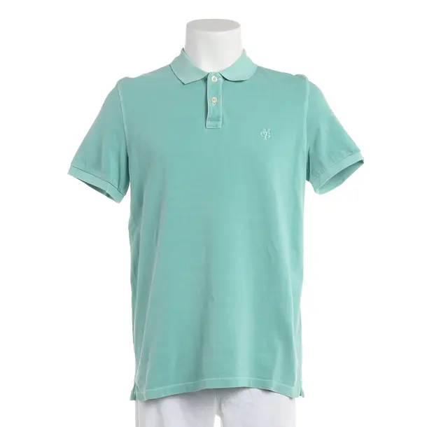 Poloshirt, in Hellgrün, Baumwolle, Marc O'Polo