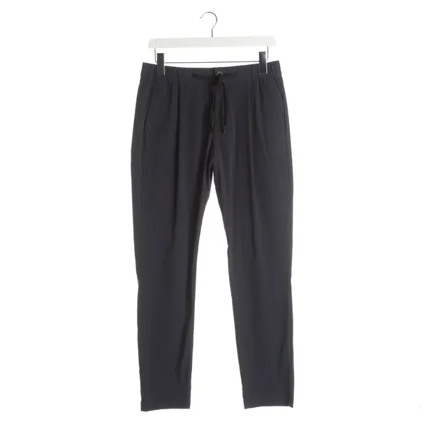 Hose, in Navy, Baumwolle, Herno