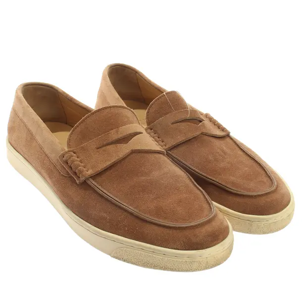 Loafers, in Hellbraun, Brunello Cucinelli