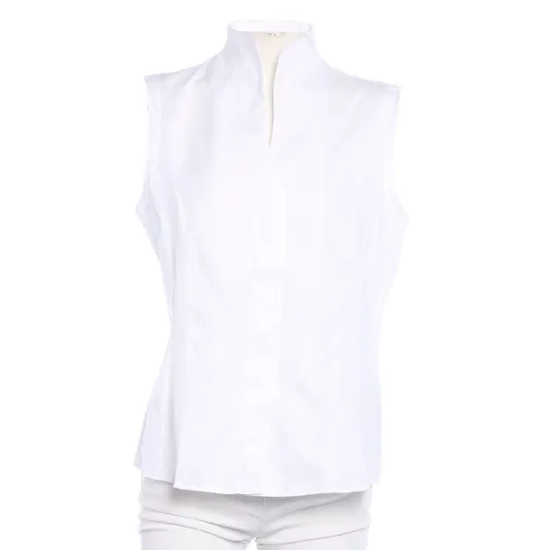 Blouse, in White, Cotton, Van Laack