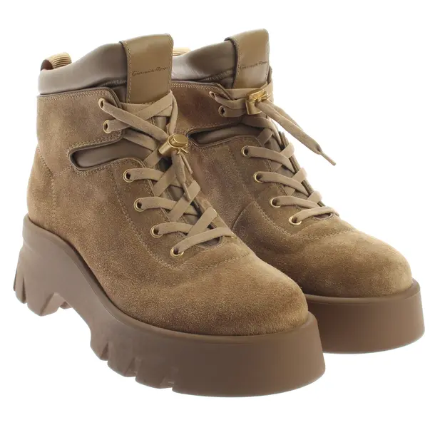 Stiefeletten, in Hellbraun, Gianvito Rossi