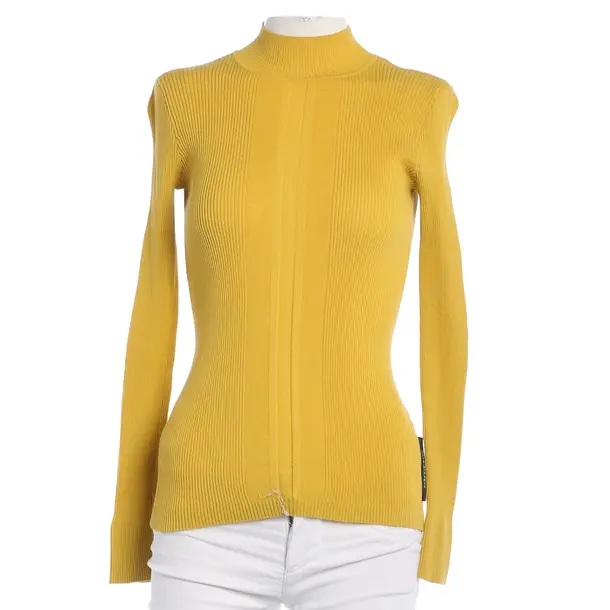 Jumper, in Mustard Yellow, Cotton, Patrizia Pepe