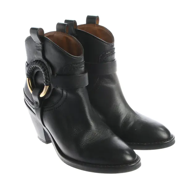Ankle Boots, in Black, See by Chloé