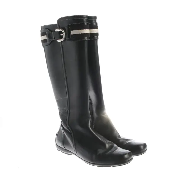 Stiefel, in Schwarz, Bally