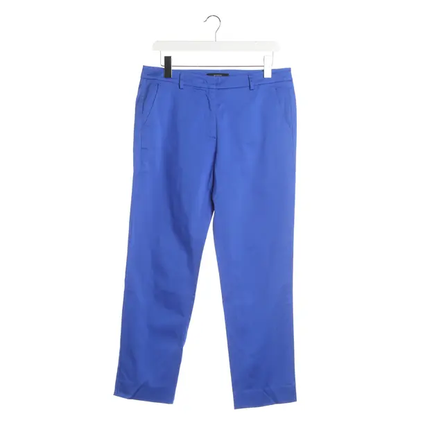 Hose, in Blau, Baumwolle, Max Mara