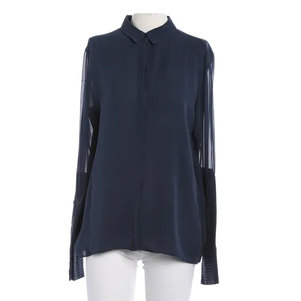 Blouse, in Navy, Silk, Dorothee Schumacher
