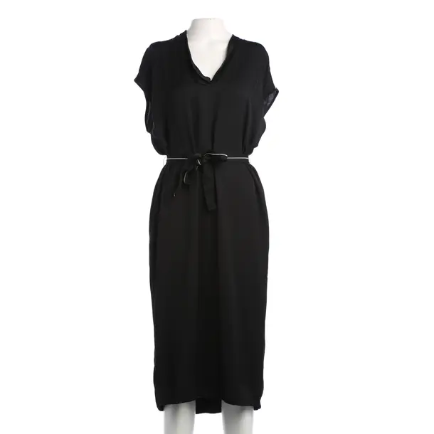 Cocktailkleid, in Schwarz, Viskose, Peserico