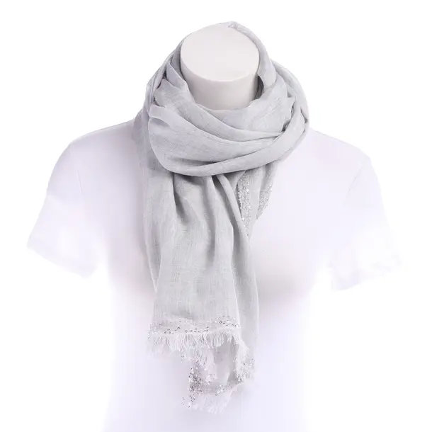 Stola, in Grigio, Seta, Fabiana Filippi