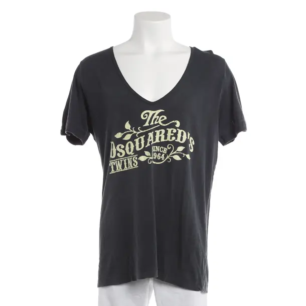 T-Shirt, in Grau, Baumwolle, Dsquared