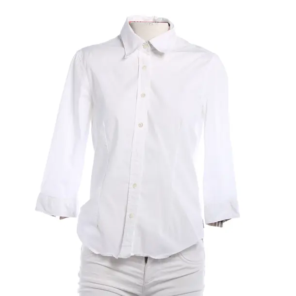 Bluse, in Weiß, Baumwolle, Burberry London
