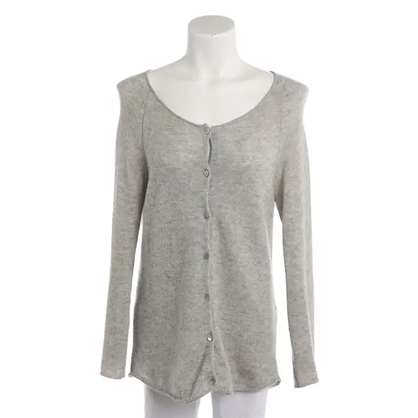 Cardigan, in Grigio, Cachemire, Caro Cashmere