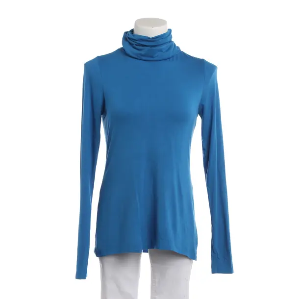 Long Sleeve Shirt, in Blue, Cotton, Dorothee Schumacher