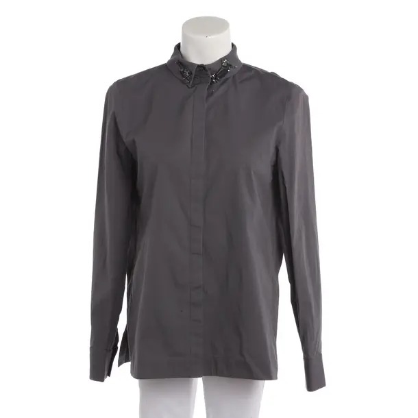 Bluse, in Grau, Baumwolle, Dorothee Schumacher