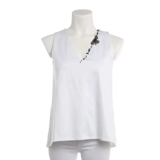 Top, in Weiß, Baumwolle, Dorothee Schumacher