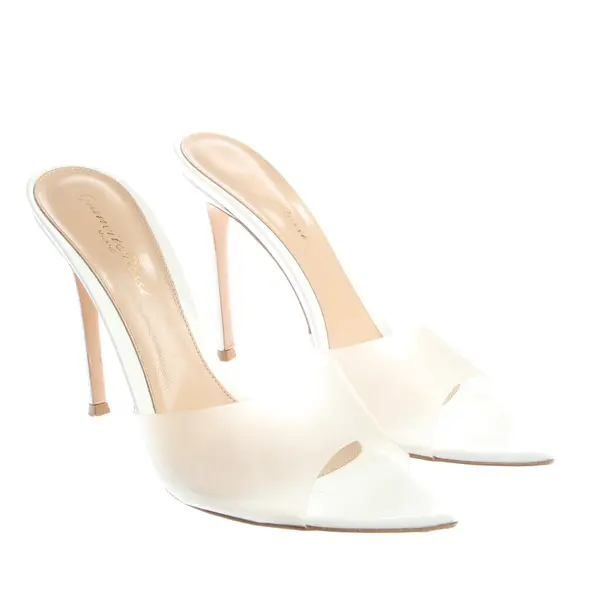 Heeled Sandals, in White, Gianvito Rossi