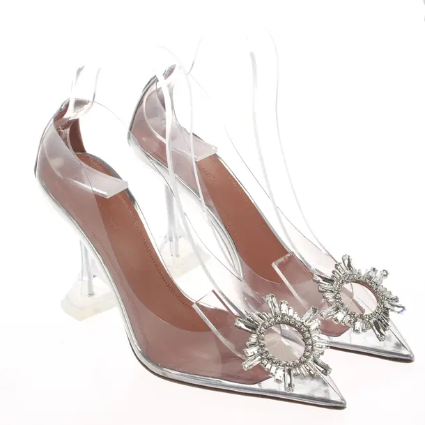 Pumps, in Transparent, Amina Muaddi