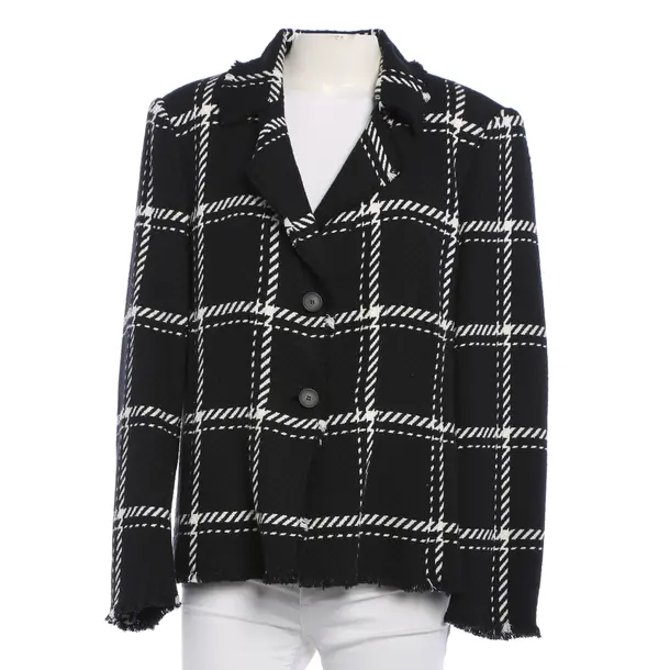 Blazer, in Schwarz, Baumwolle, Riani