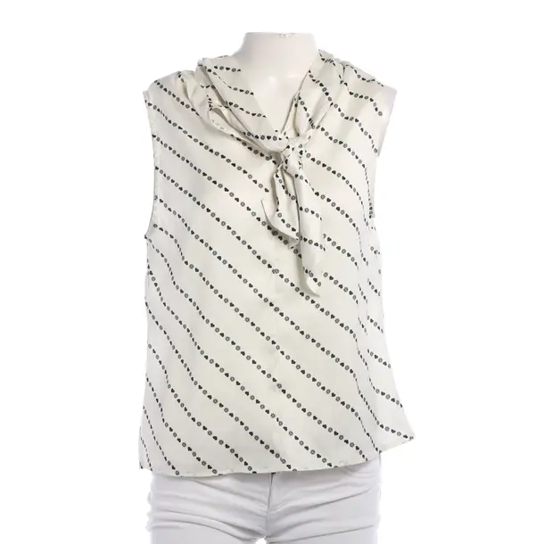 Top, in Cream, Polyester, Twin Set