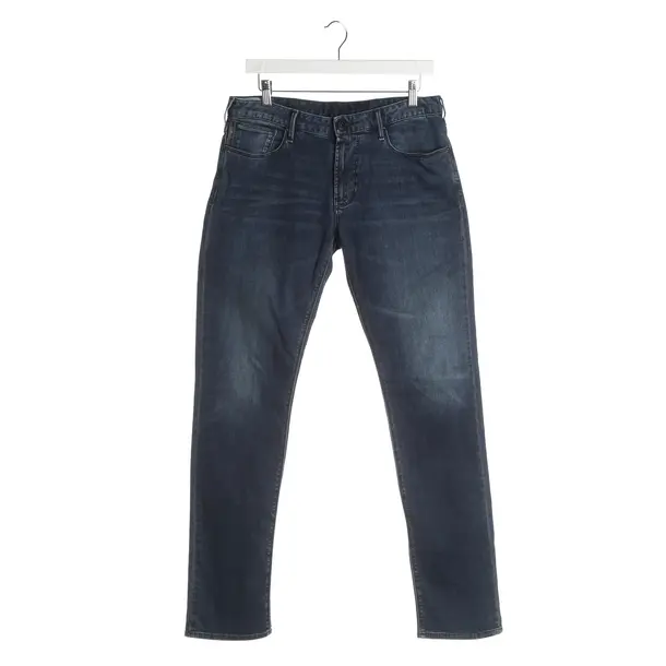 Jeans Bootcut, in Blau, Baumwolle, Emporio Armani